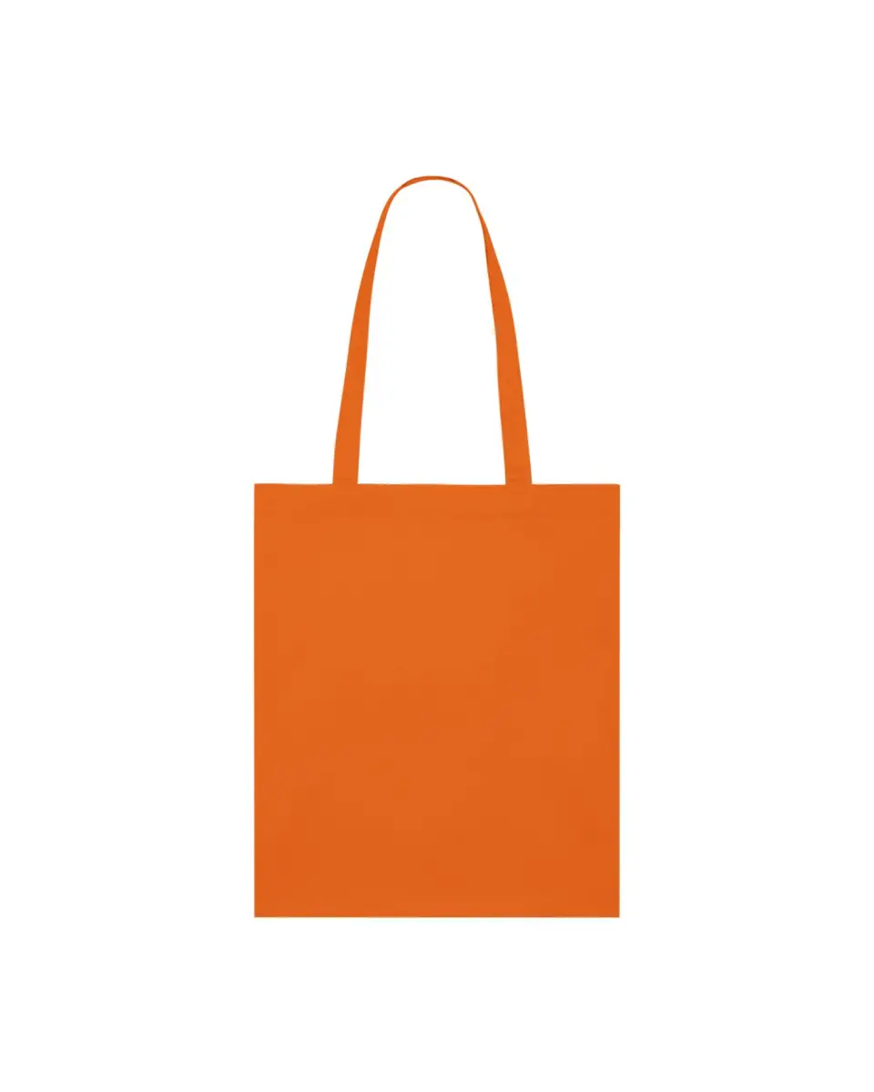 Light Tote Bag - bright orange