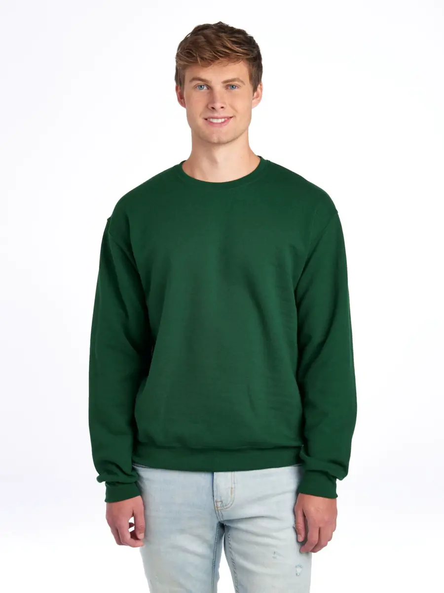 SET-IN SWEAT NUBLEND - forest green
