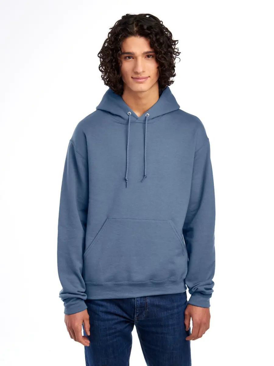 NUBLEND HOODED - denim blue