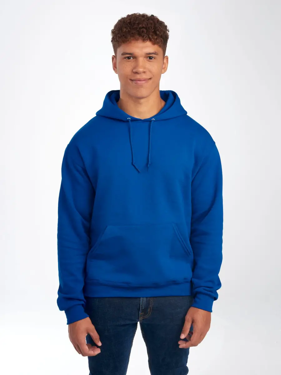 NUBLEND HOODED - royal
