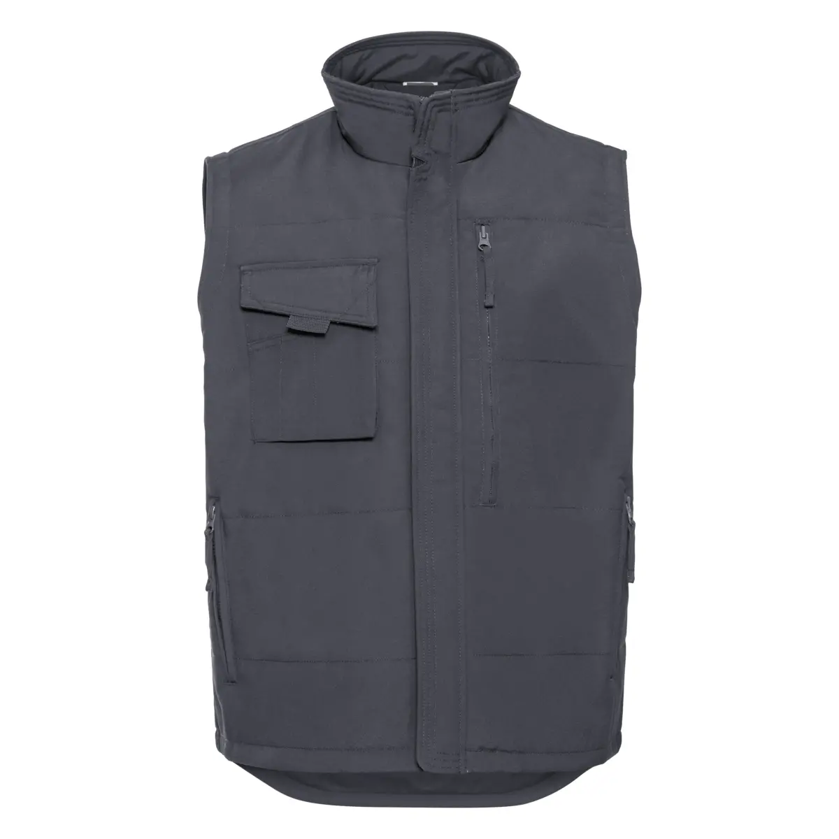 014M WORKWEAR BODYWARMER - convoy grey