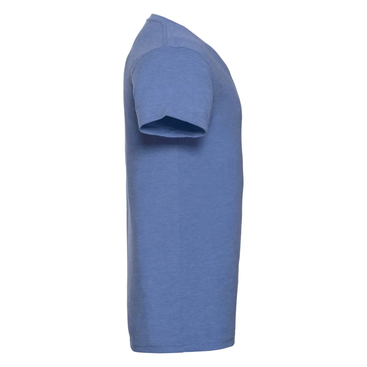 166M MENS V NECK HD COLLECTION T-SHIRT - blue marl
