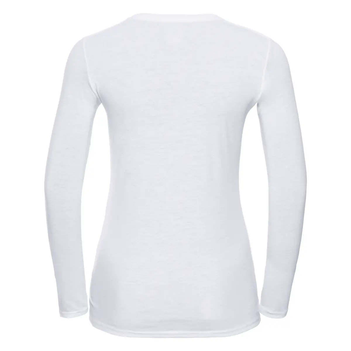 167F LADIES LONG SLEEVE HD COLLECTION T-SHIRT - white