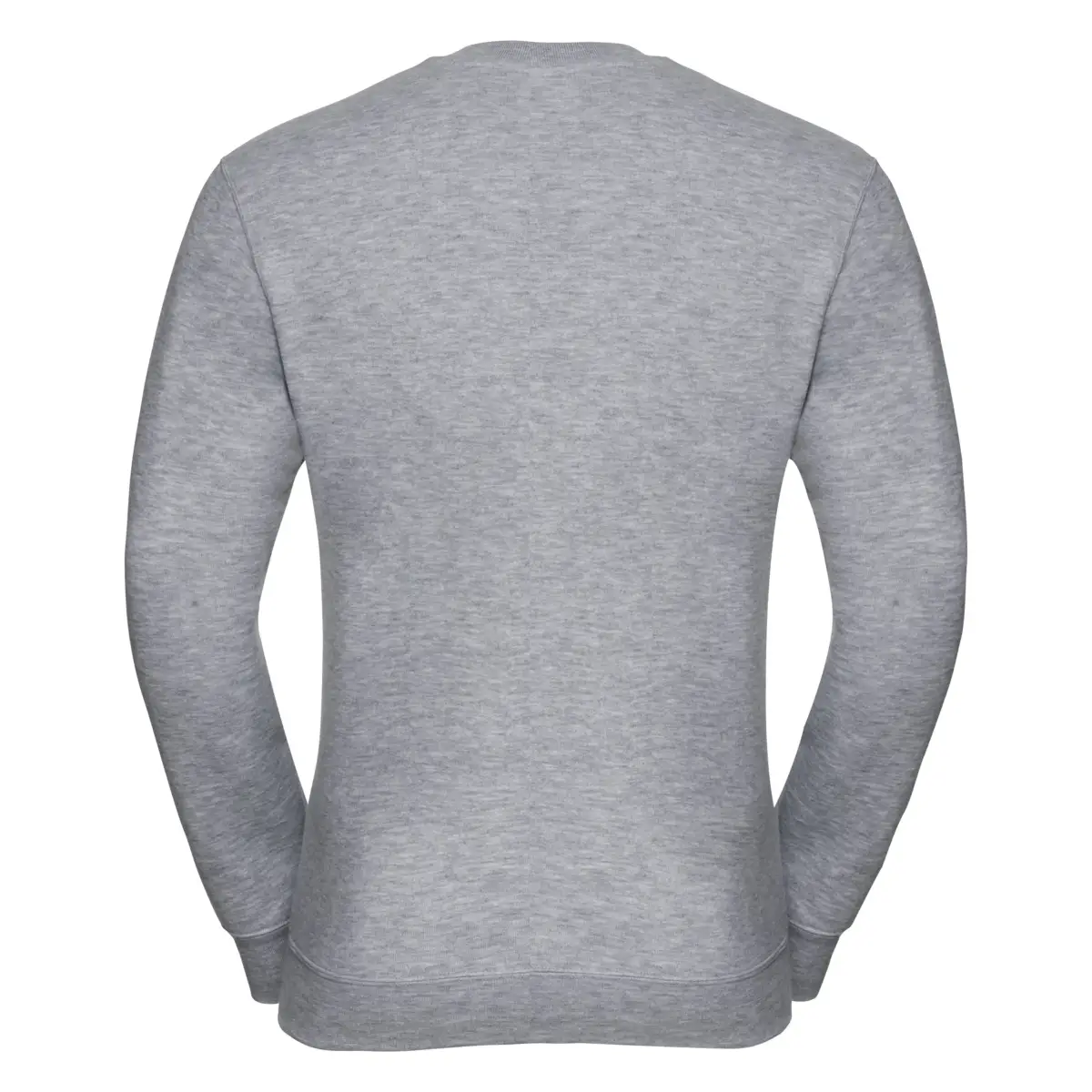 272B SUDADERA CON CUELLO PICO OUTLET - gris jaspeado