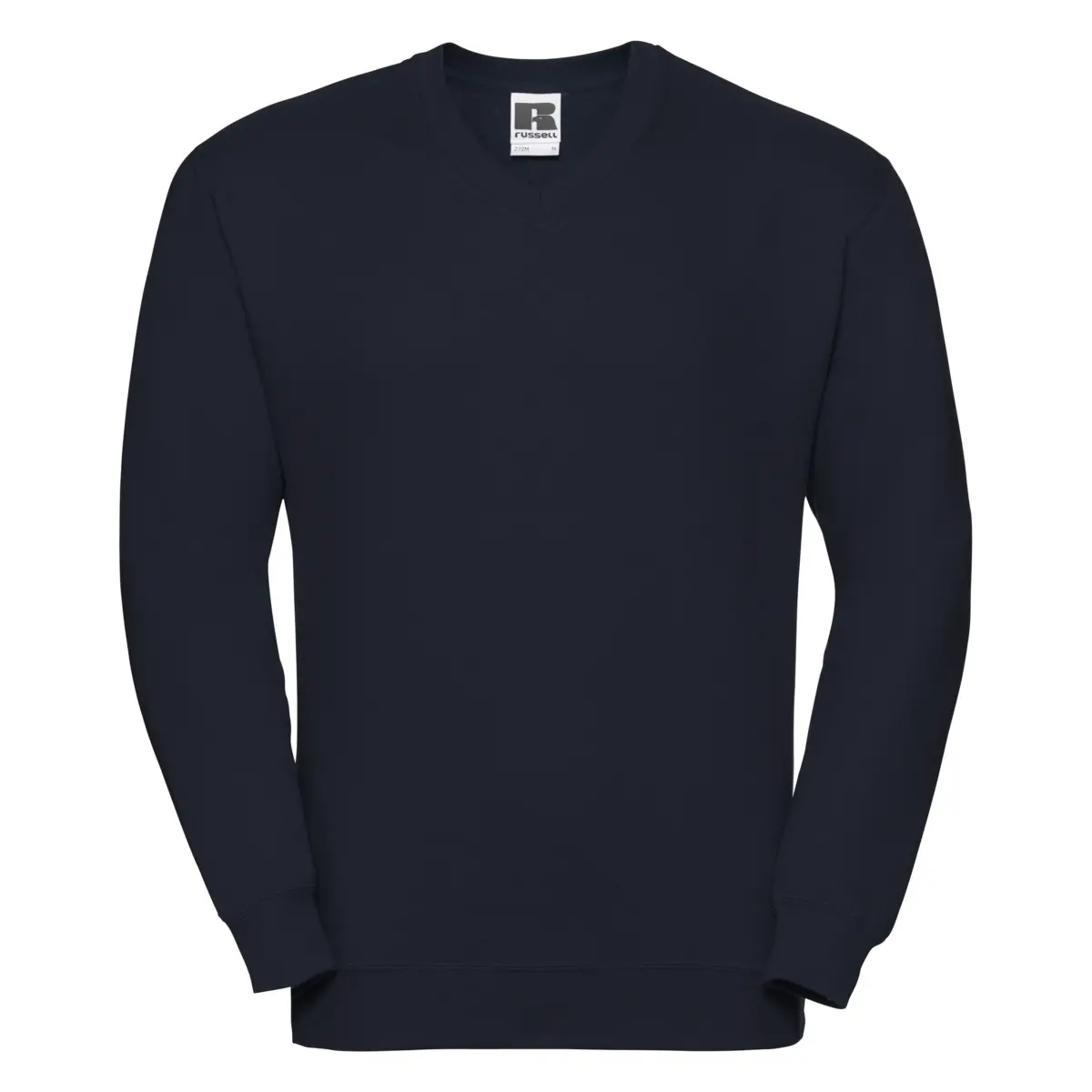 272B SUDADERA CON CUELLO PICO OUTLET - azul marino oscuro