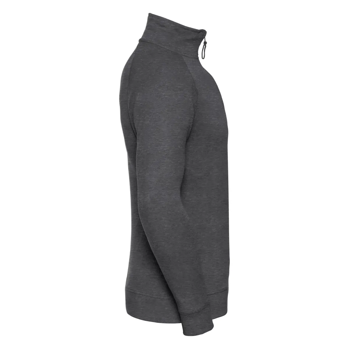 282M HD COLLECTION QUARTER ZIP SWEAT OUTLET - grey marl