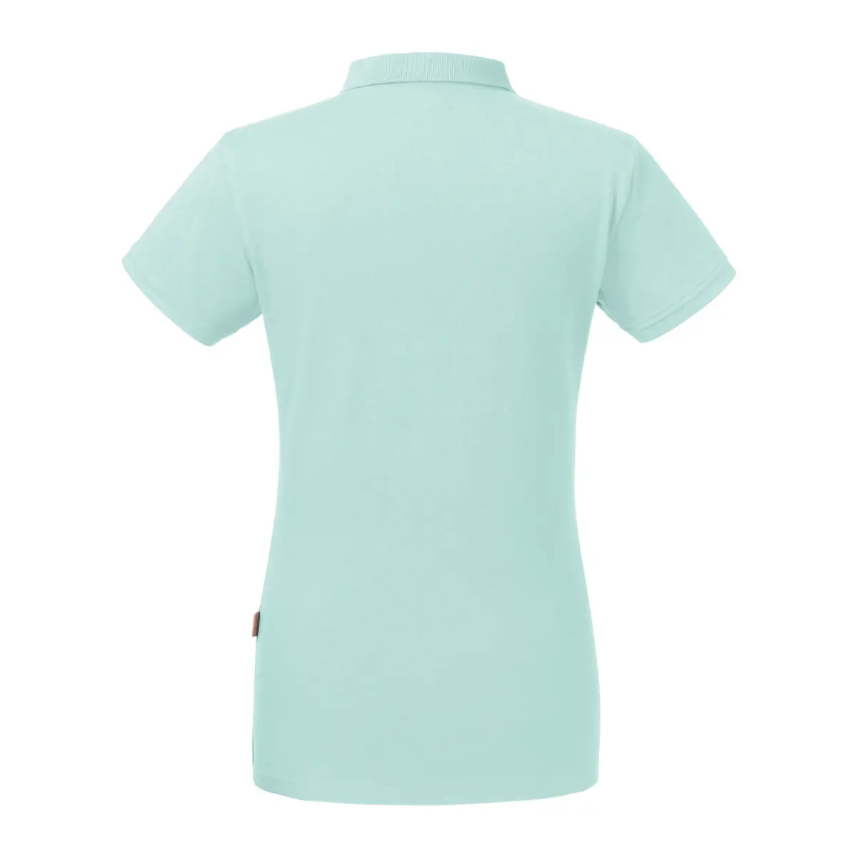 508F AUTHENTIC PURE ORGANIC WOMEN'S POLO - aqua blue