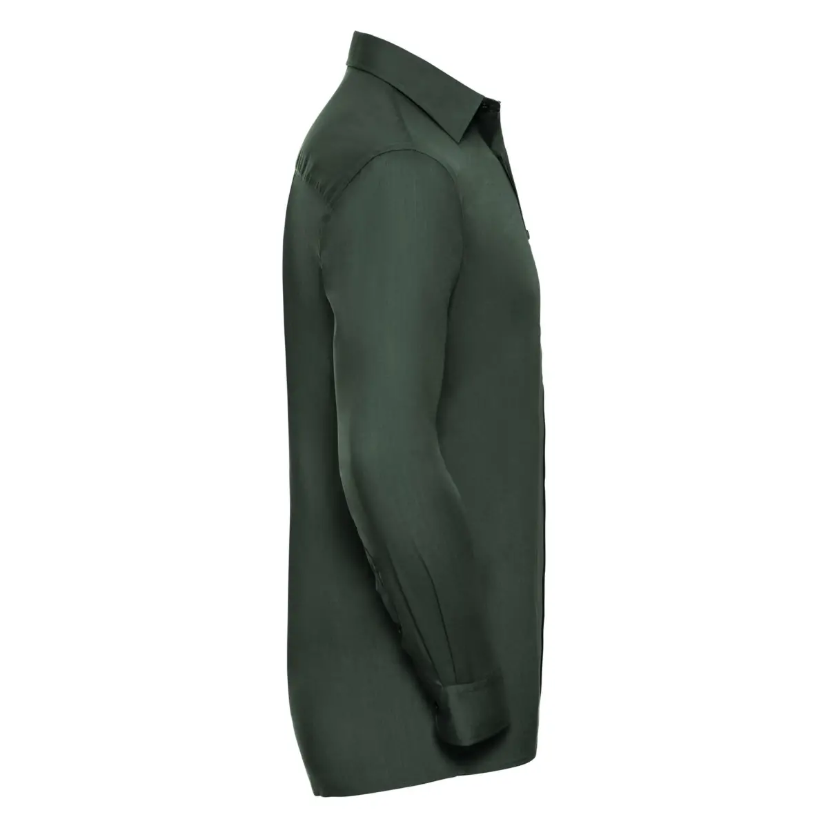 934M POPLIN OUTLET - bottle green