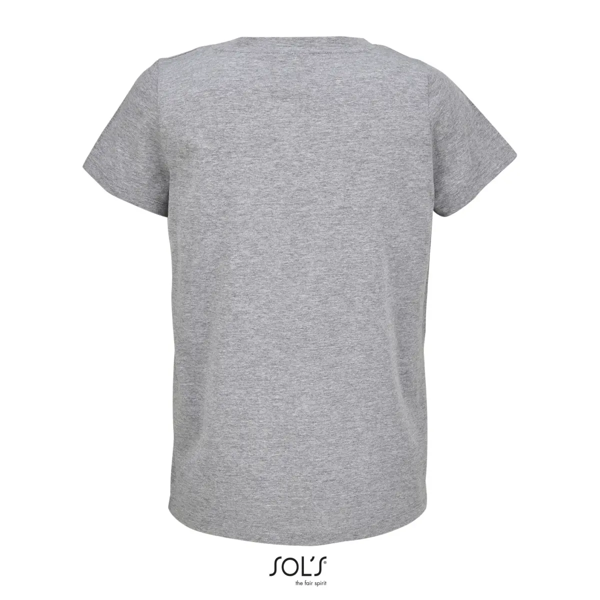 REGENT WOMEN CUELLO V - gris jaspeado