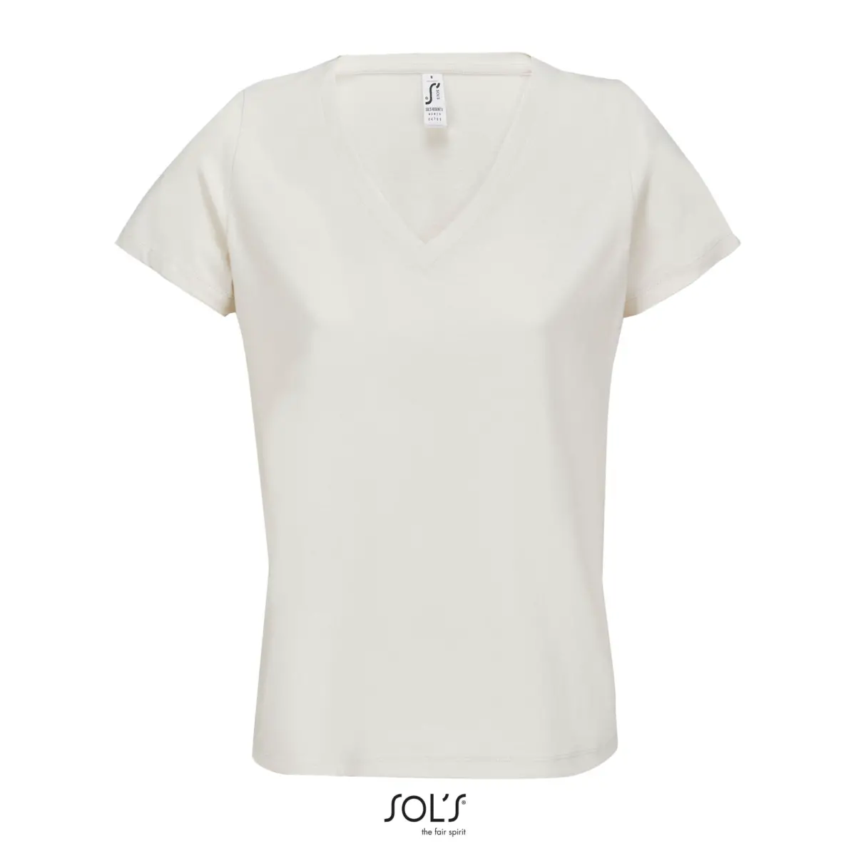 REGENT WOMEN CUELLO V - blanco crema