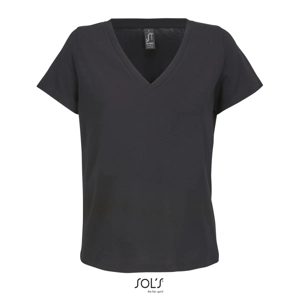 V-NECK REGENT WOMEN - black