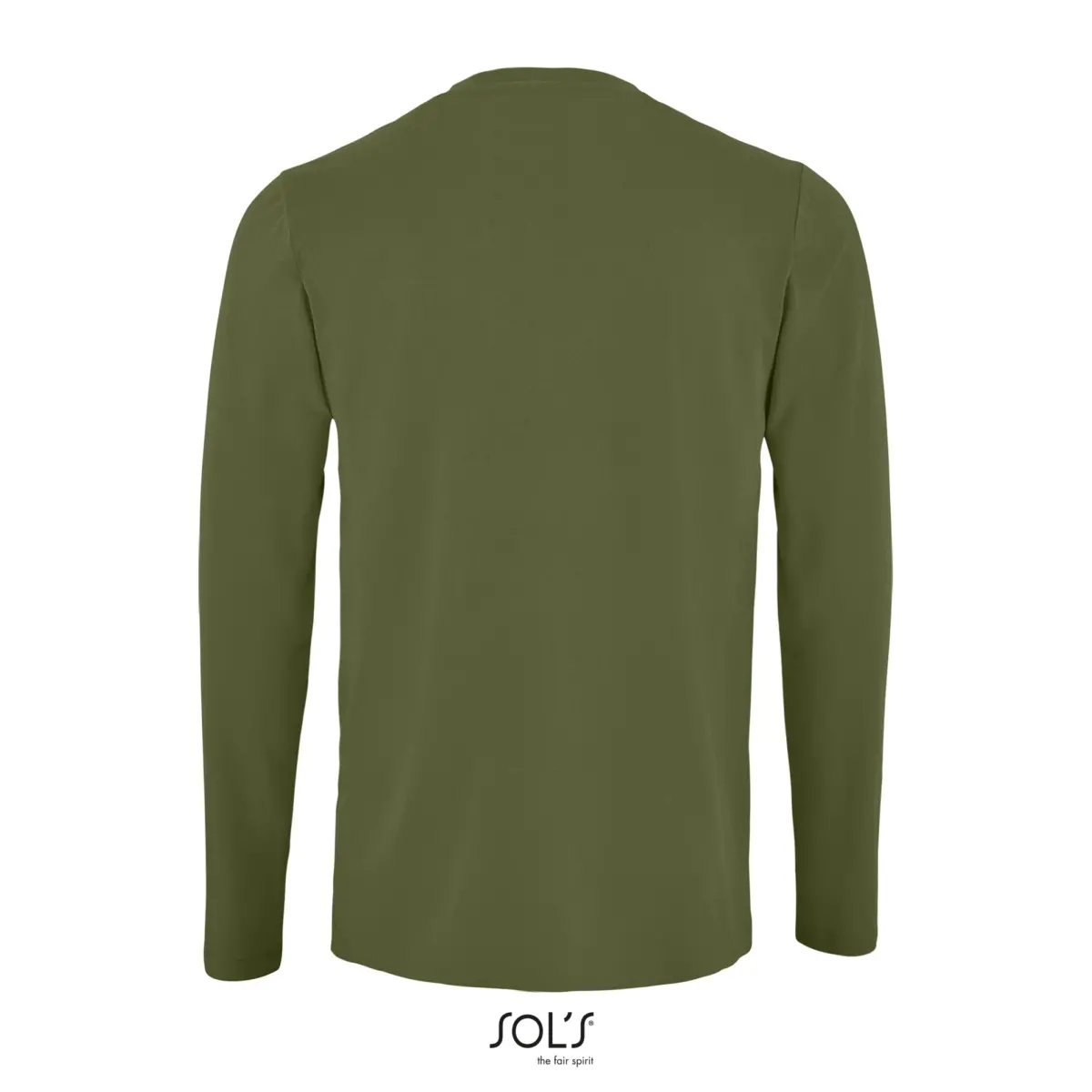 IMPERIAL MEN LSL - dark khaki green
