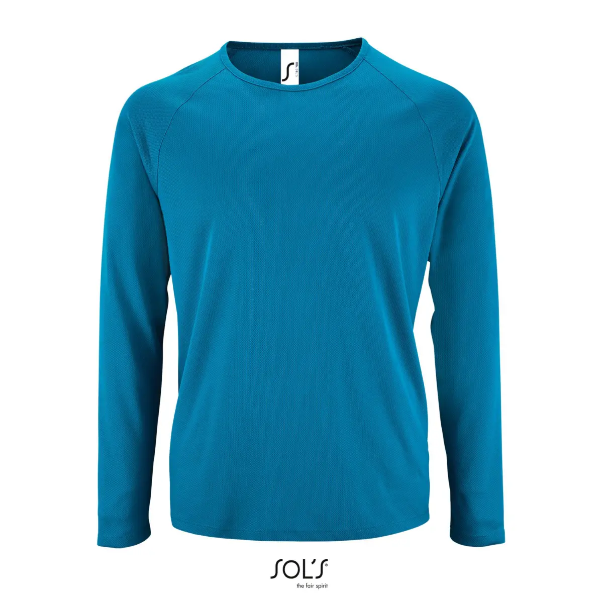 SPORTY LSL - blau aqua