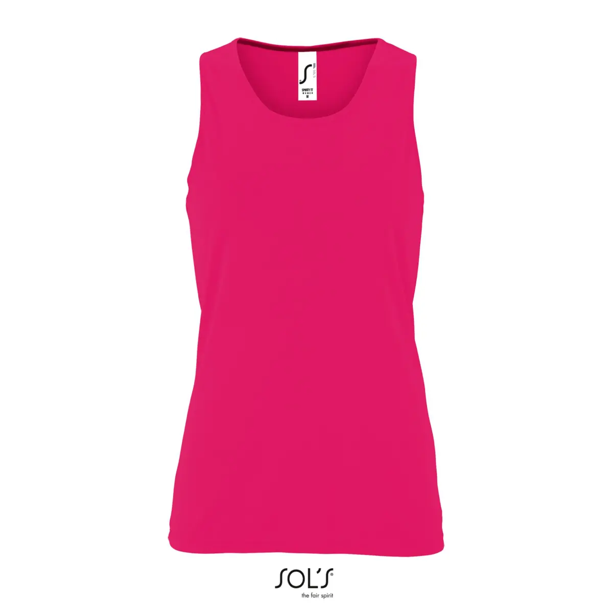 SPORTY TT WOMEN - pink fluor
