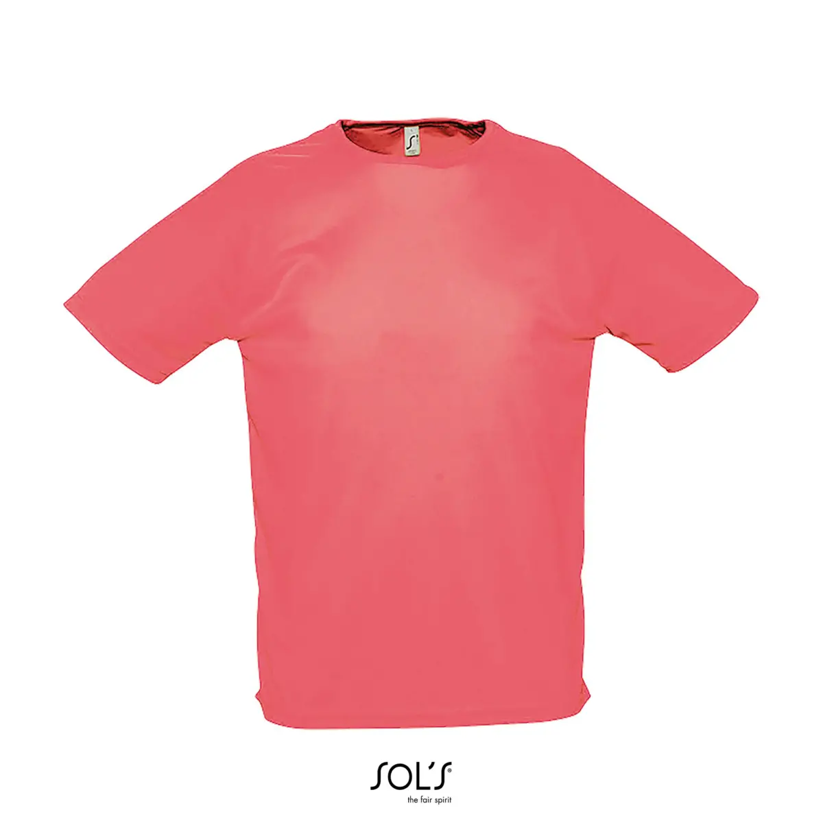 SPORTY - neon coral red