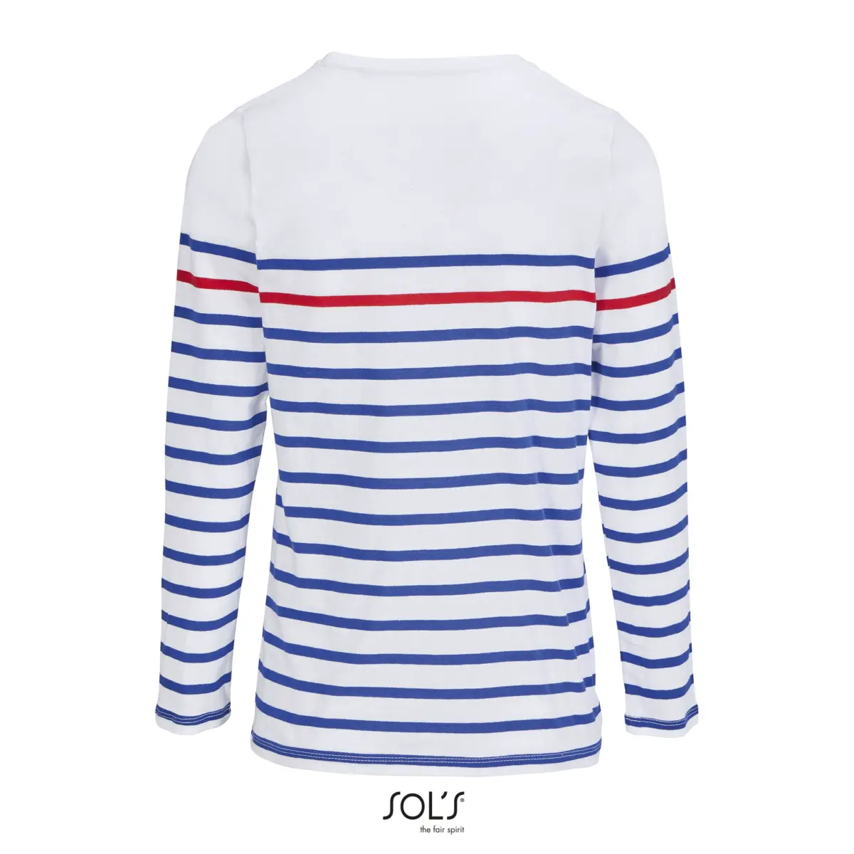 MATELOT LSL WOMEN - blanc/cel reial/vermell