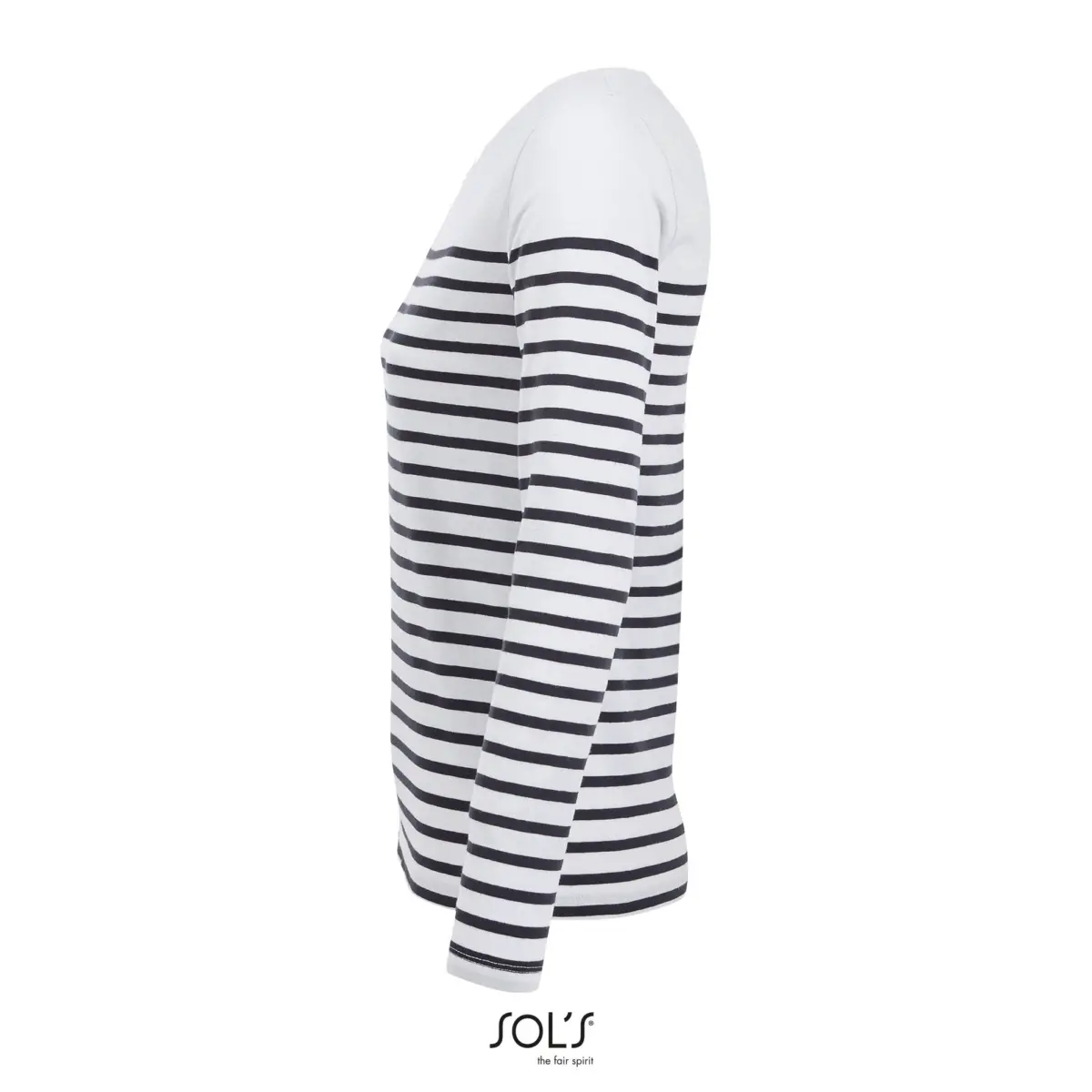 MATELOT LSL WOMEN - white/dark navy