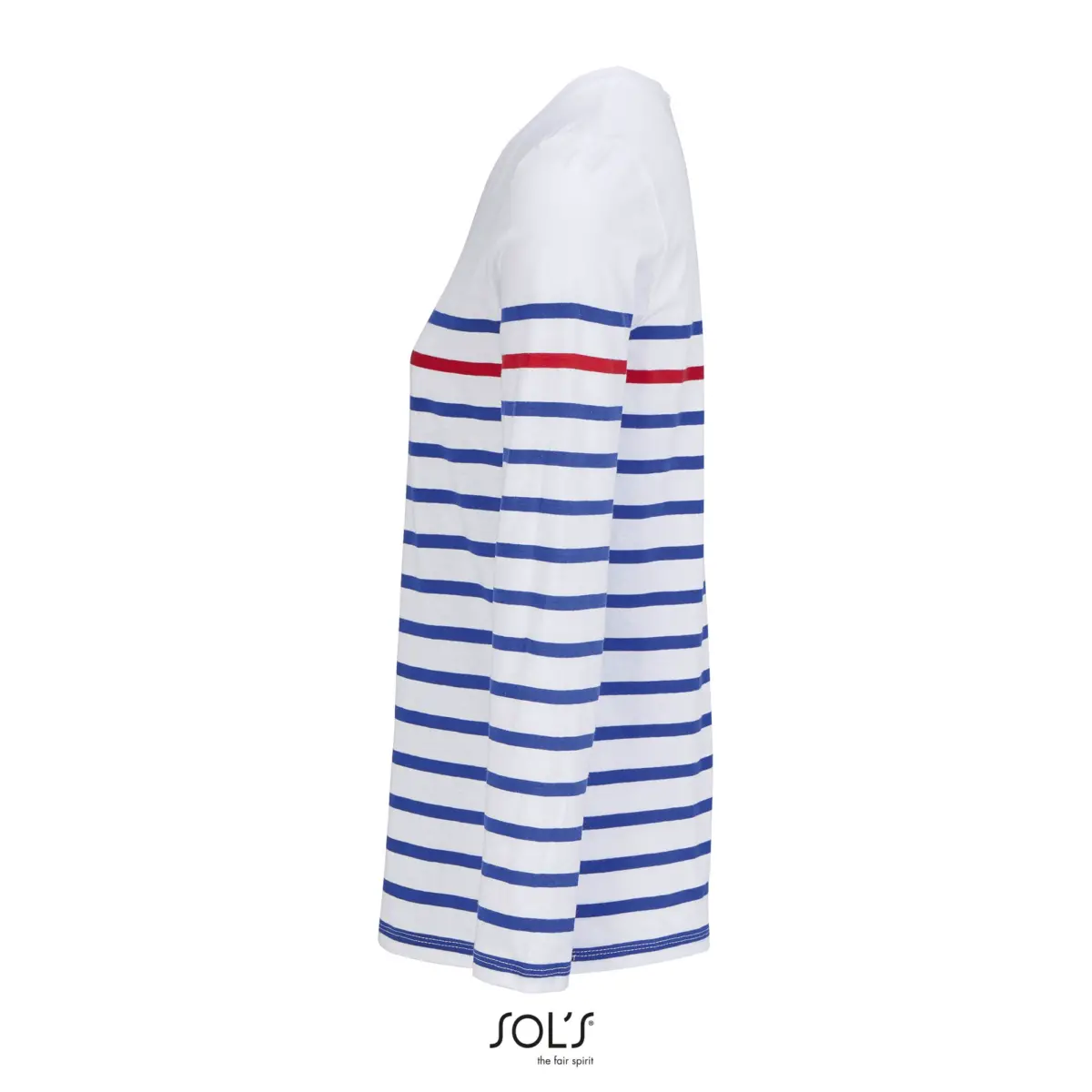 MATELOT LSL WOMEN - blanc/cel reial/vermell