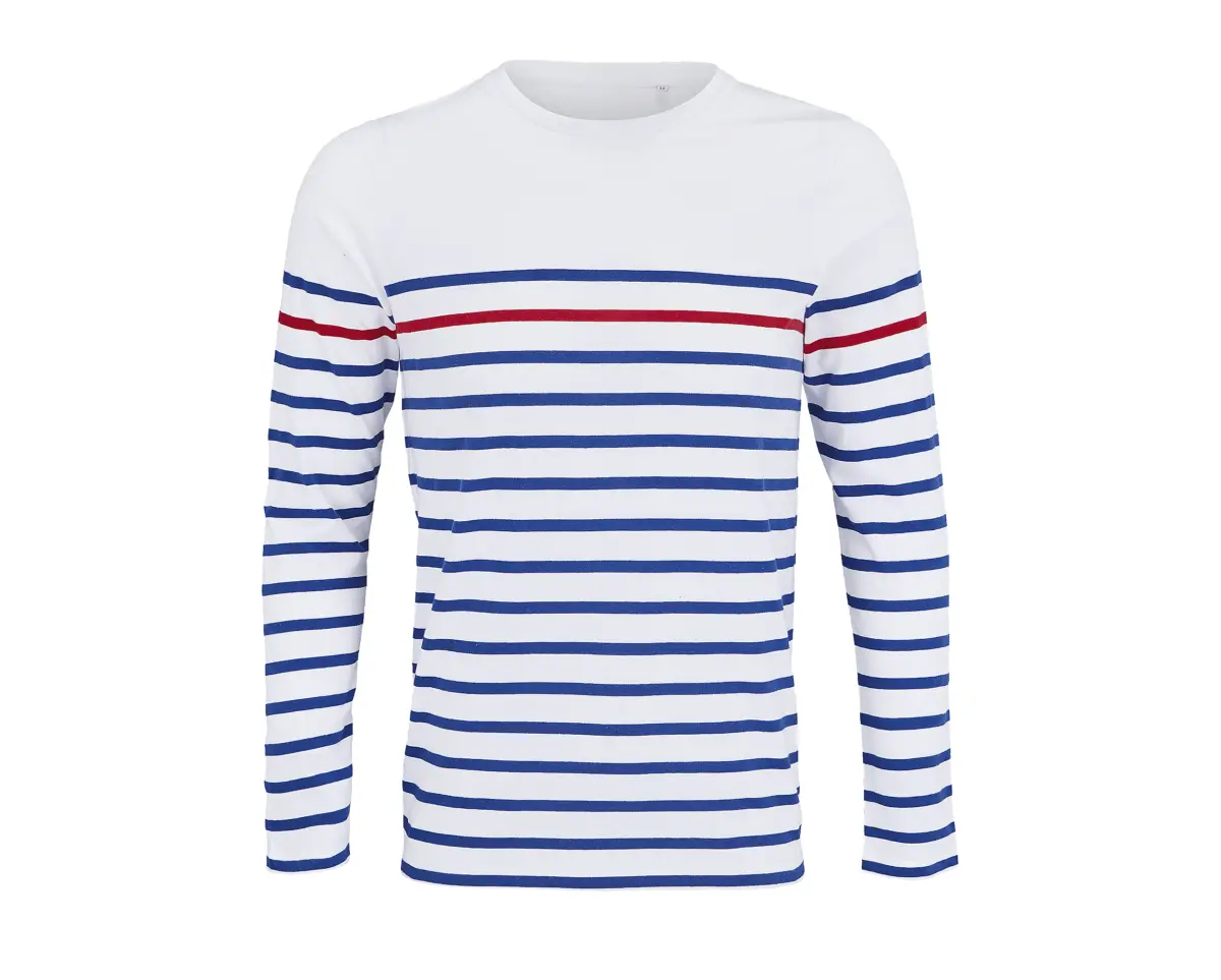 MATELOT LSL - withe/royal blue/red