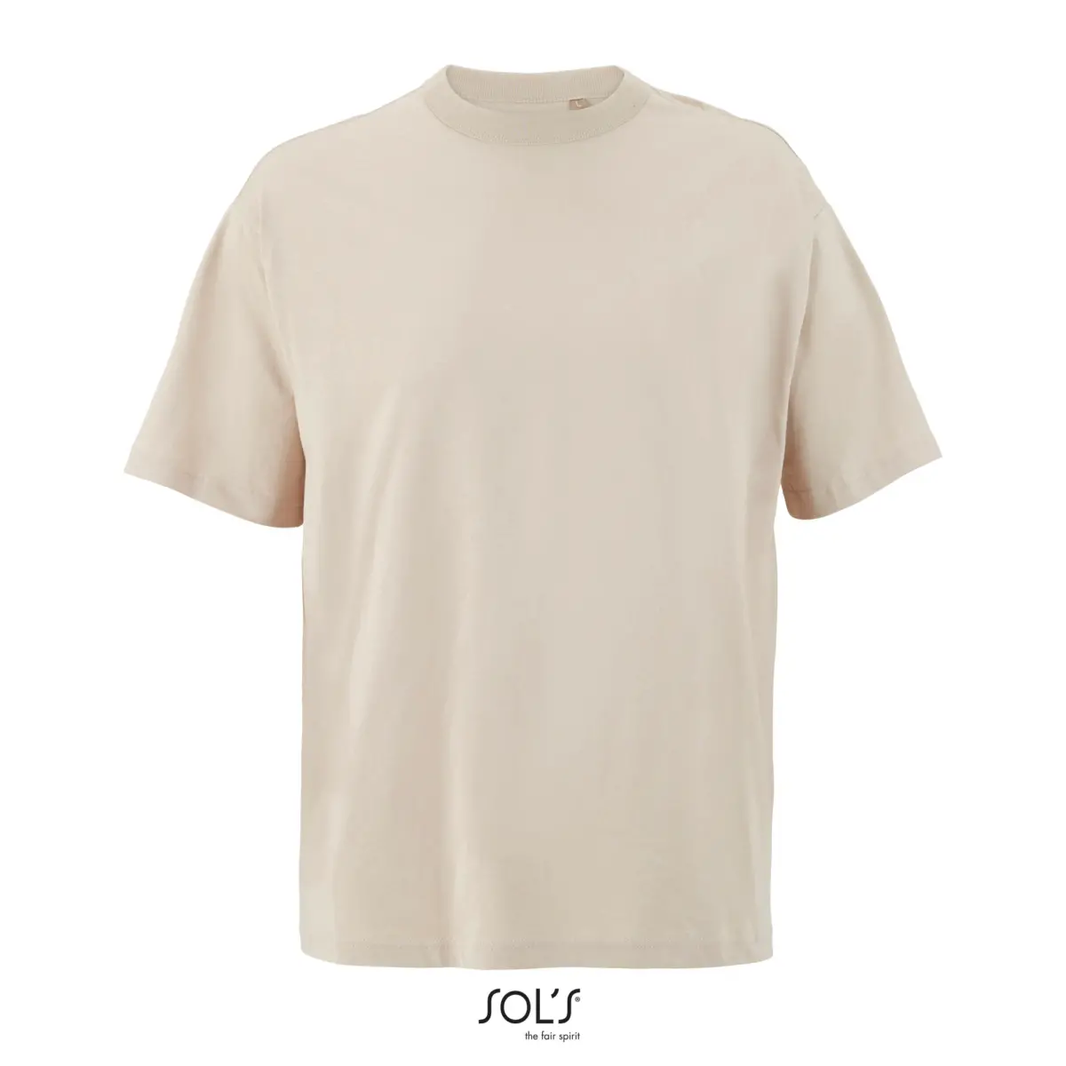 BOXY MEN - beige lino