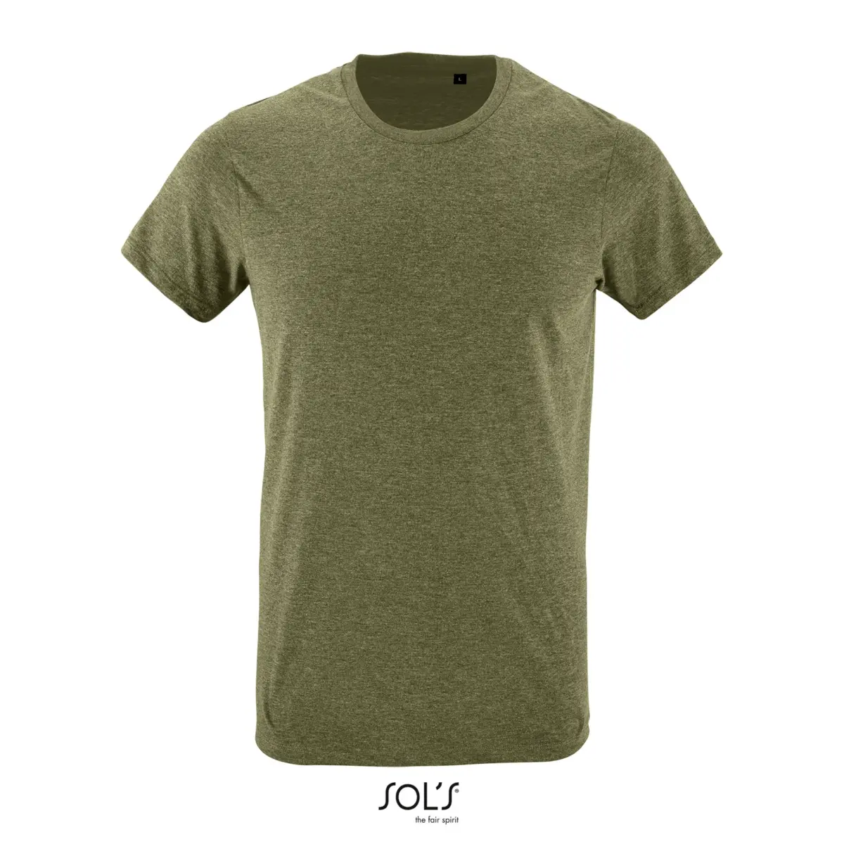 REGENT FIT - kaki green heather