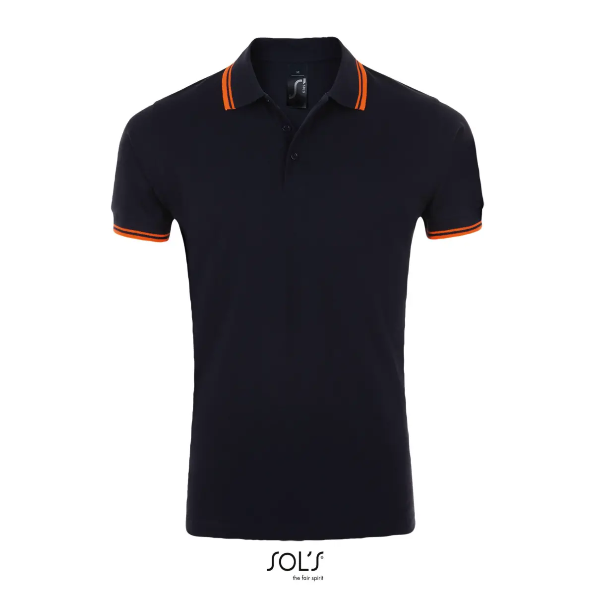 PASADENA MEN - navy french/fluor orange