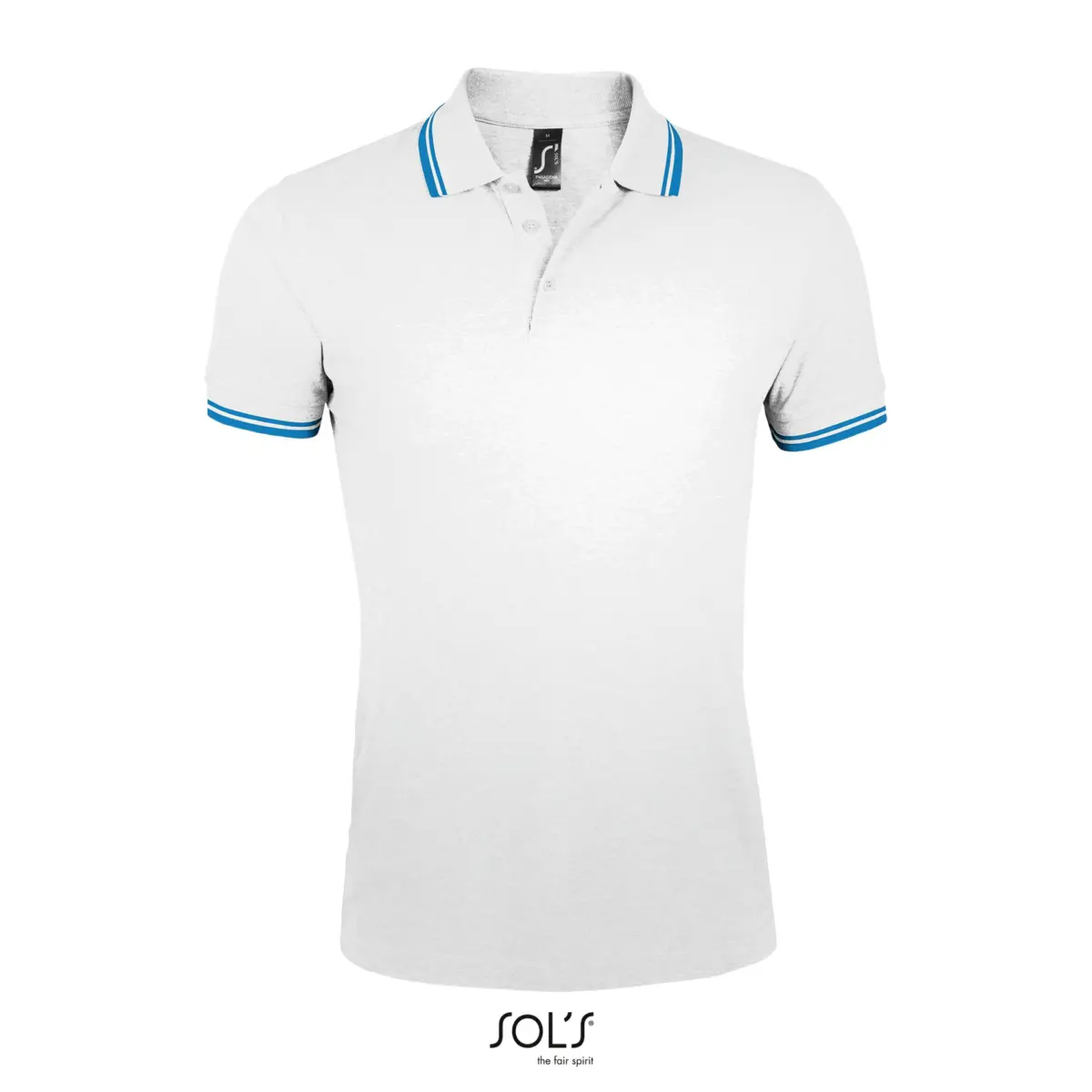 PASADENA MEN - blanc/blau aqua