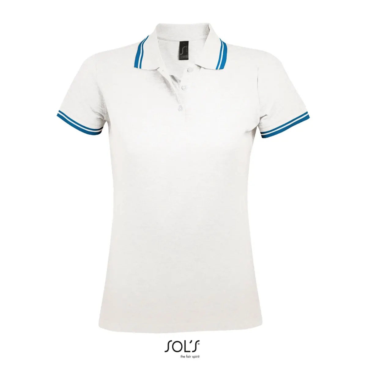 PASADENA WOMEN - white/aqua blue
