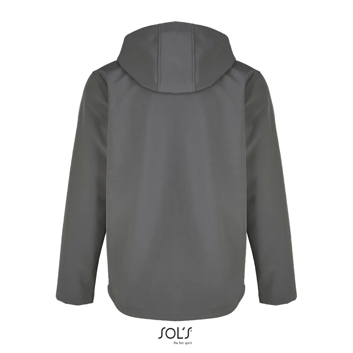 RACE HOODED - anthracite