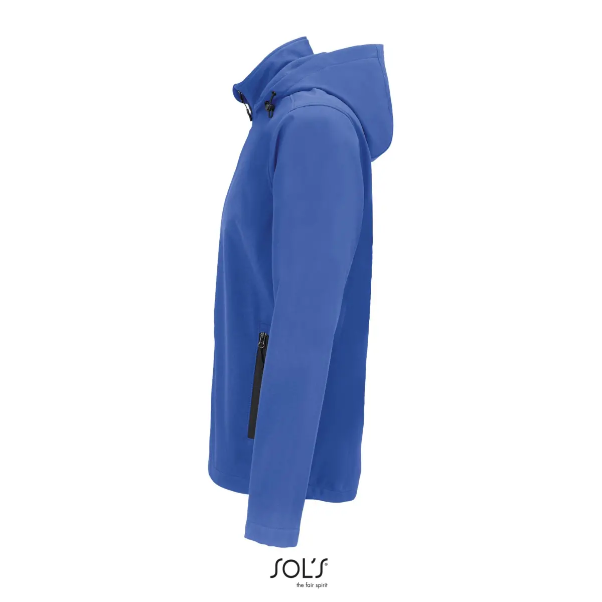 RACE HOODED - azul royal