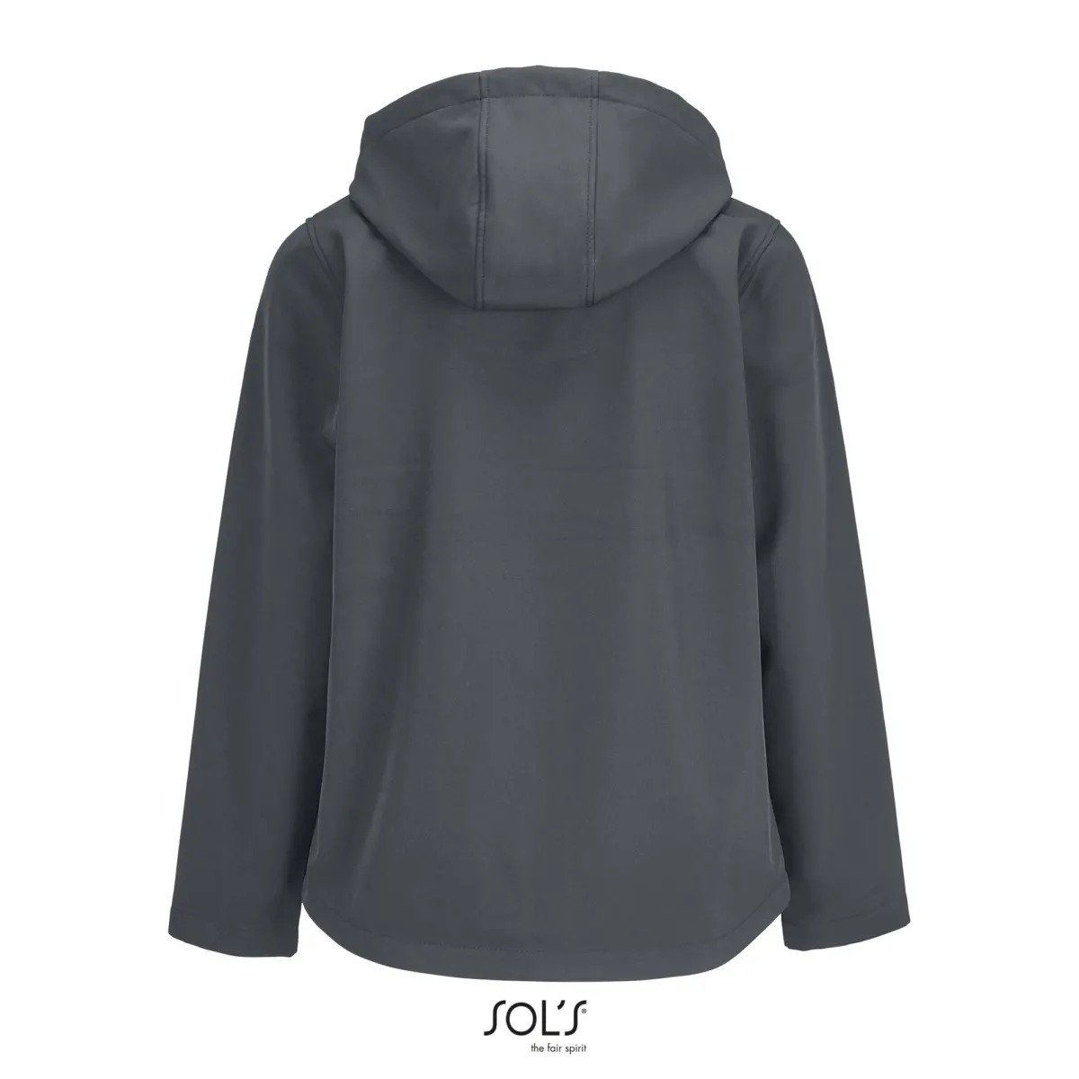 RACE HOODED W - gris antracita