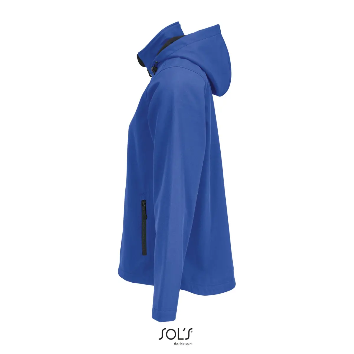 RACE HOODED W - azul royal