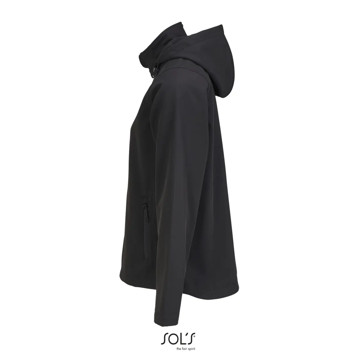 RACE HOODED W - negre