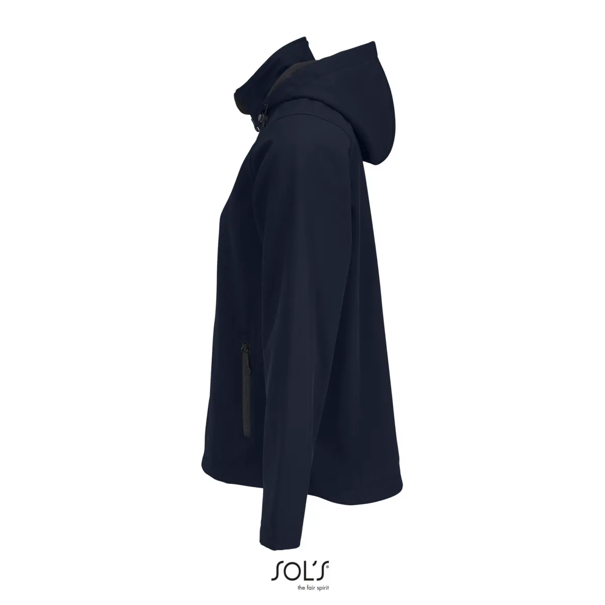 RACE HOODED W - french navy