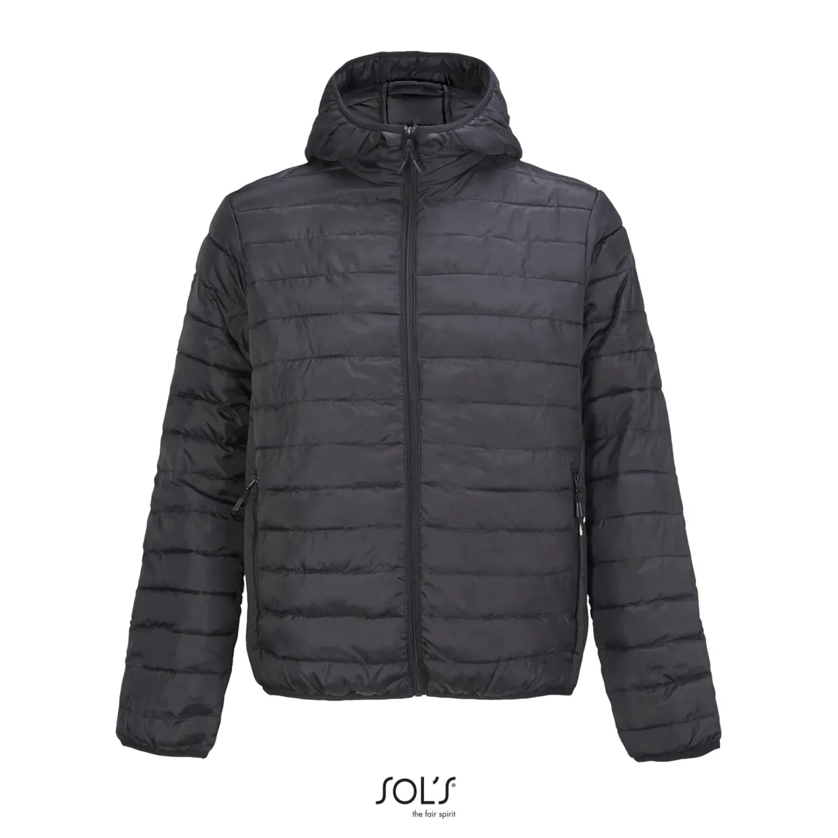 STREAM HOODED M - negro