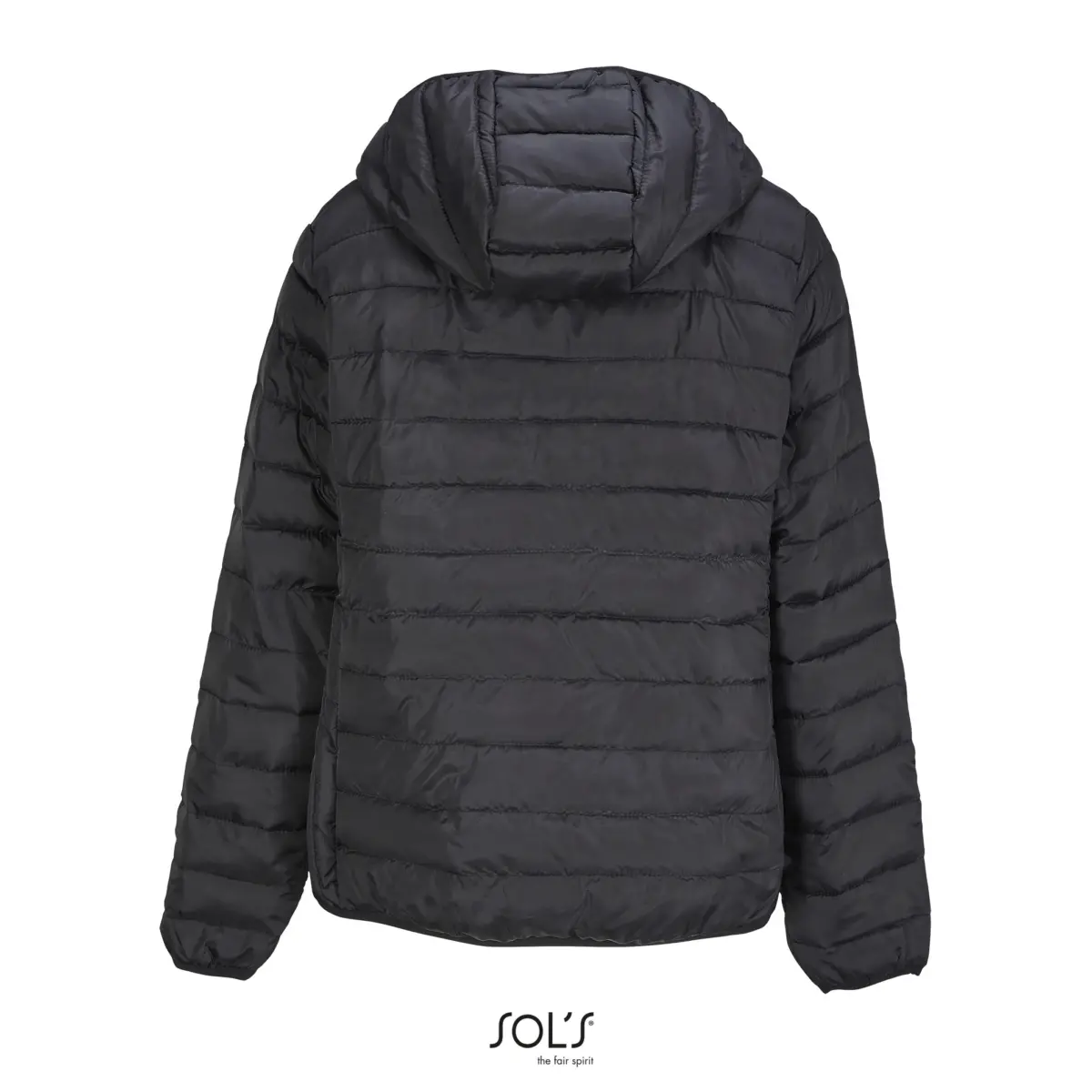 STREAM HOODED W - negro