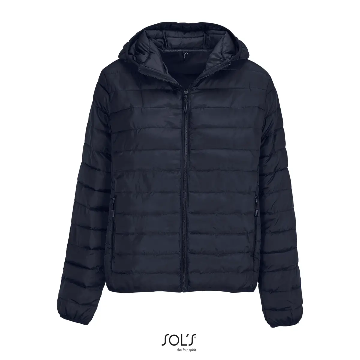 STREAM HOODED W - azul marino french