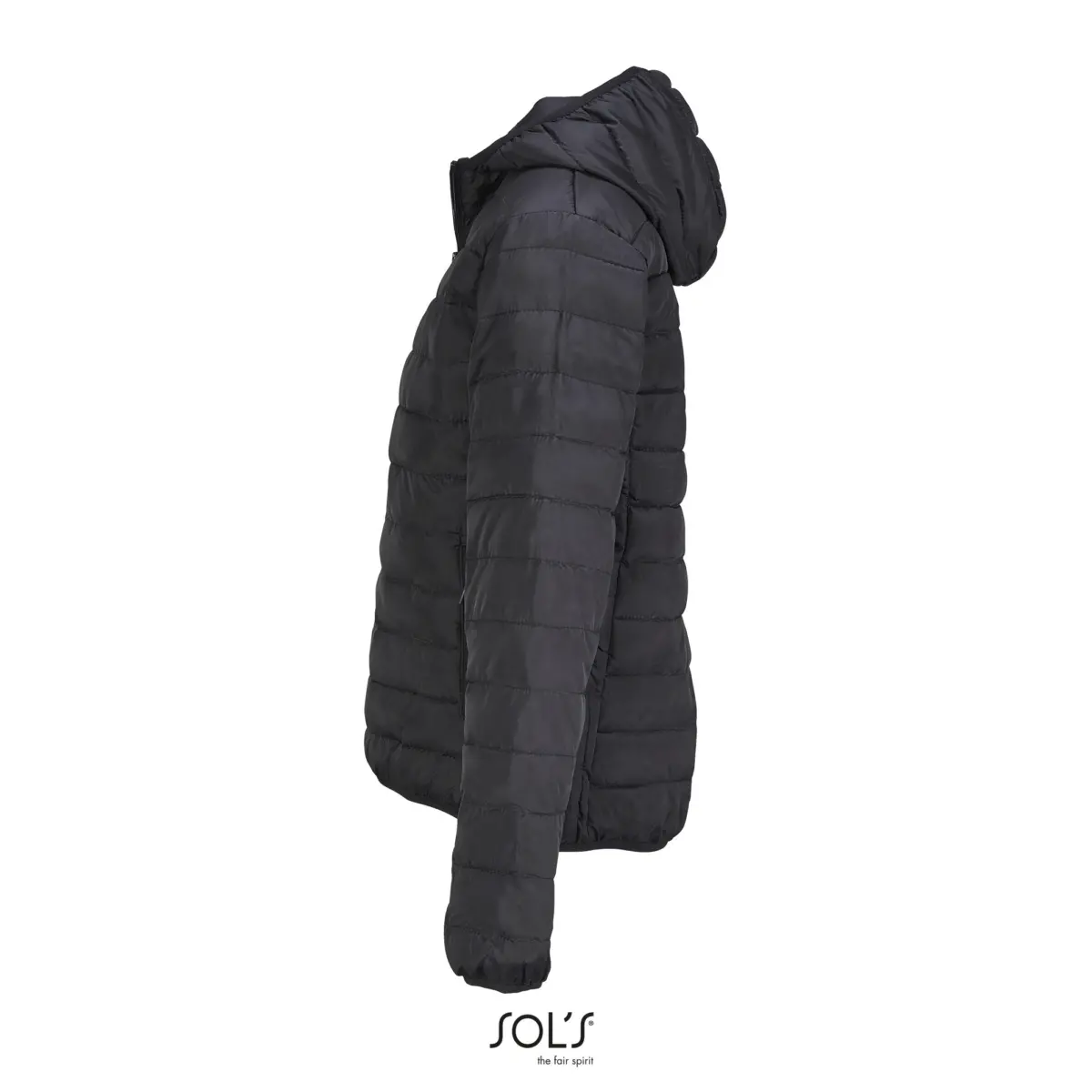 STREAM HOODED W - negro