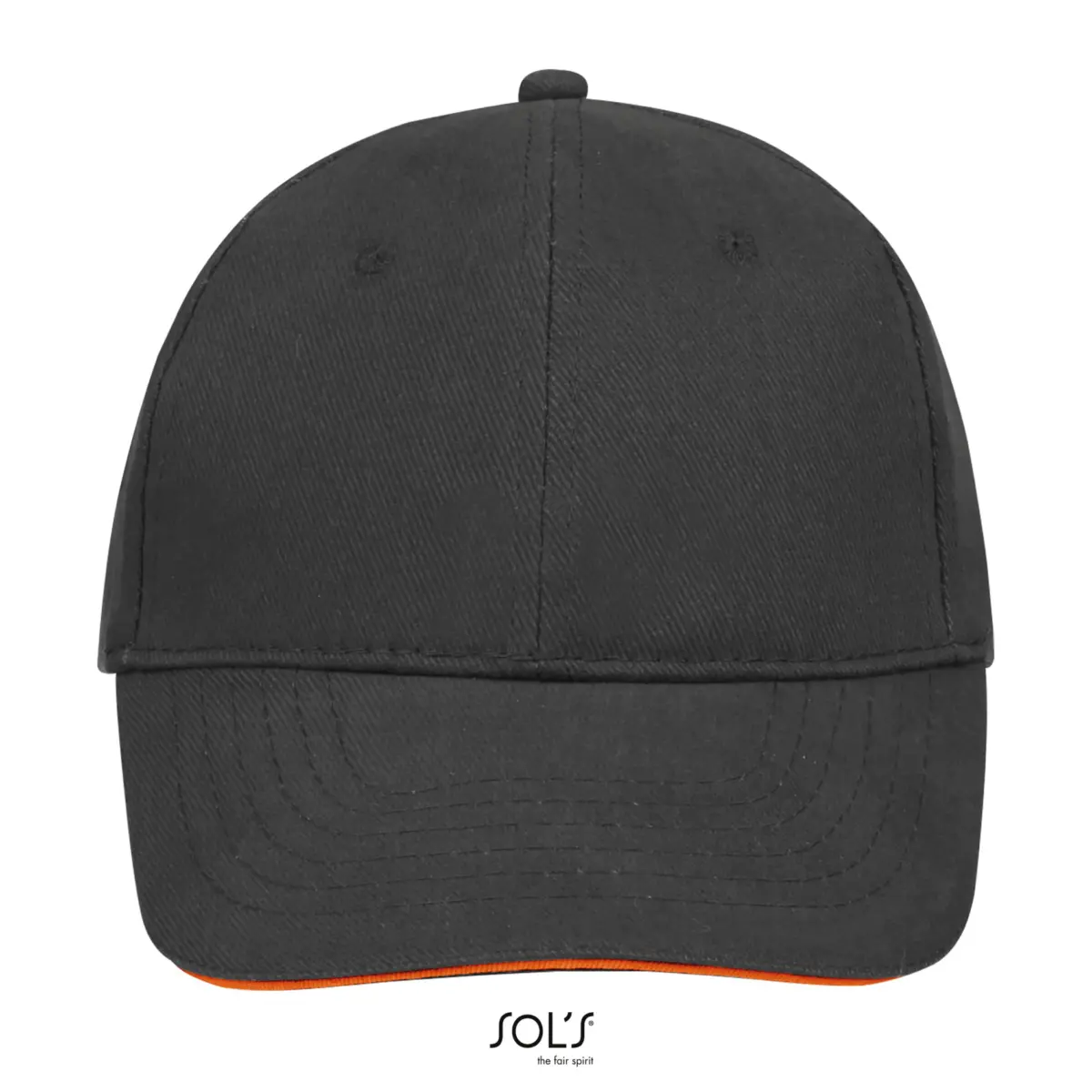 BUFFALO - gris oscuro/naranja