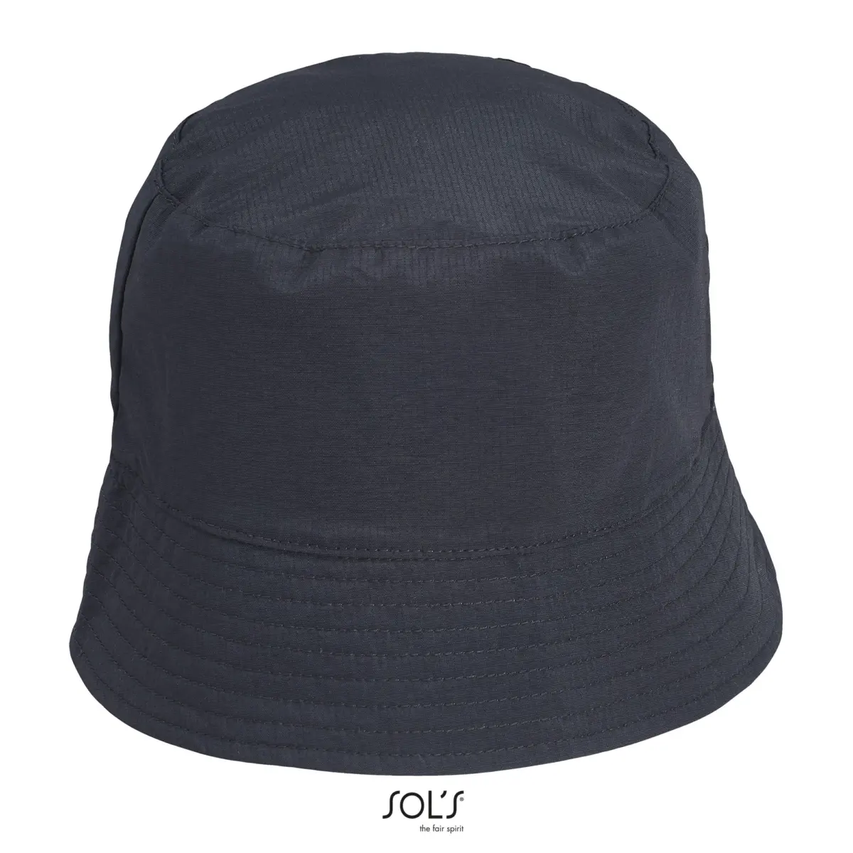 BUCKET NYLON - negre/beix caqui
