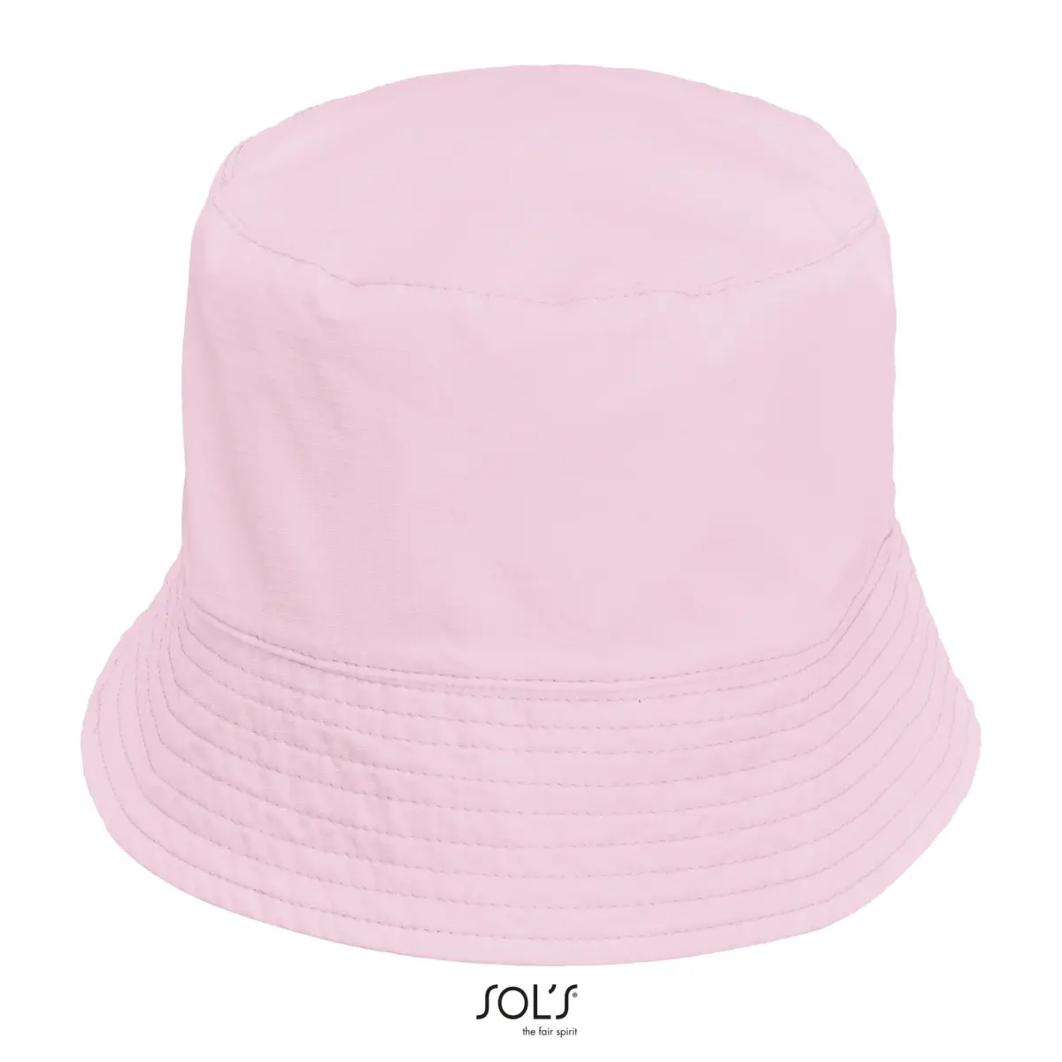 BUCKET NYLON - rosa/blanc crema