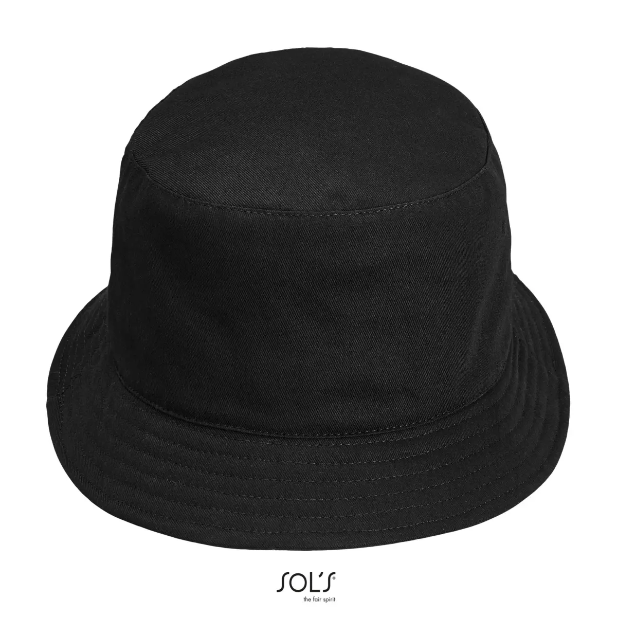 BUCKET TWILL - negre