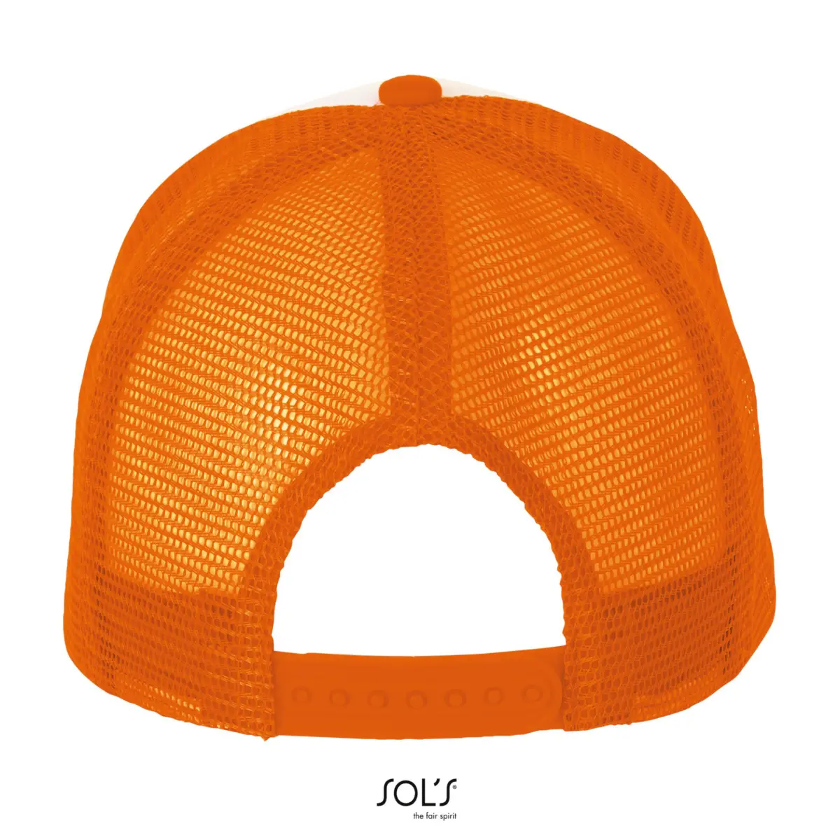 BUBBLE - white/orange fluor