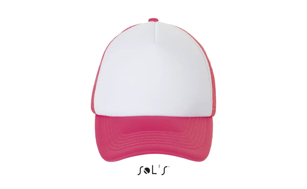 BUBBLE - blanco/rojo coral neón