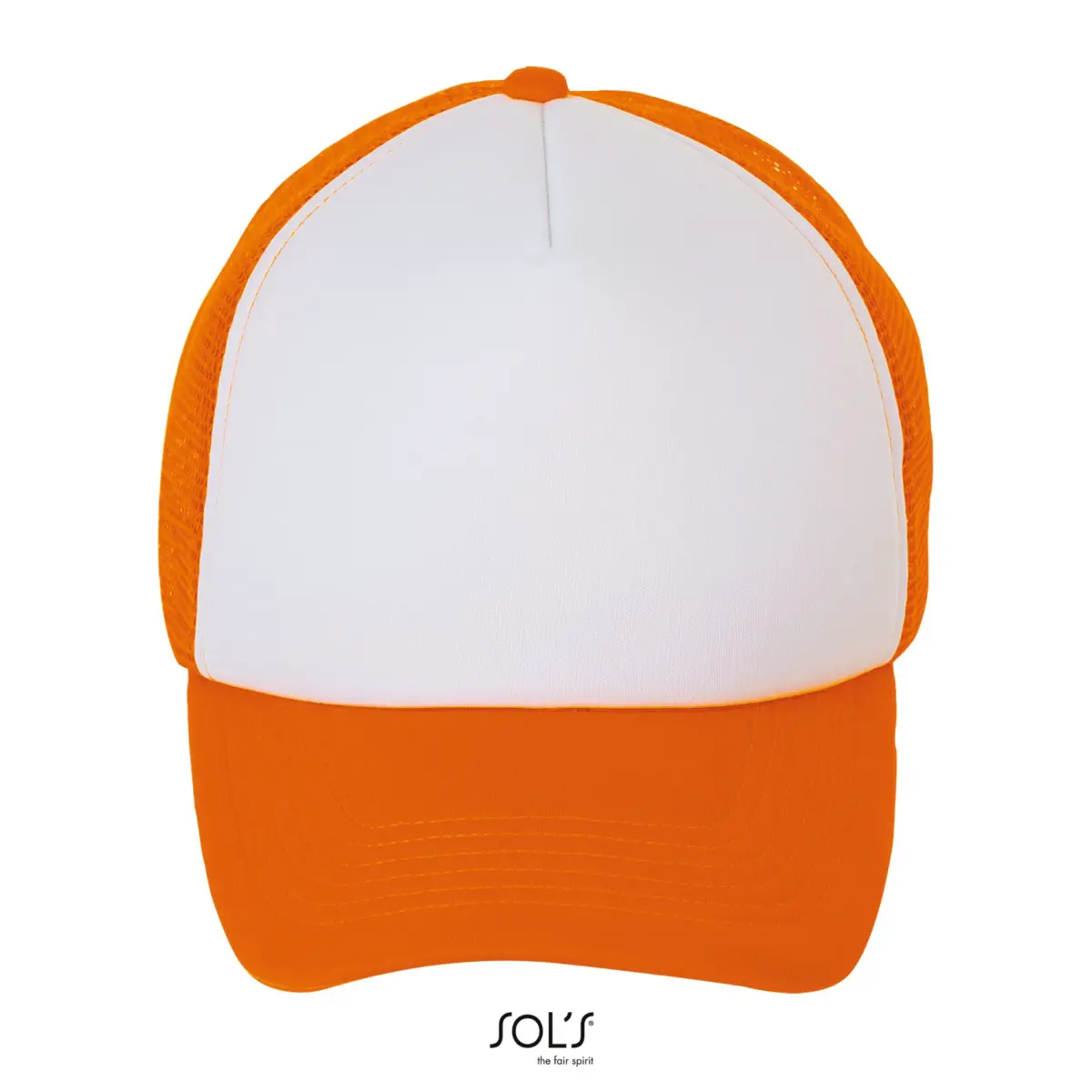 BUBBLE - white/orange fluor