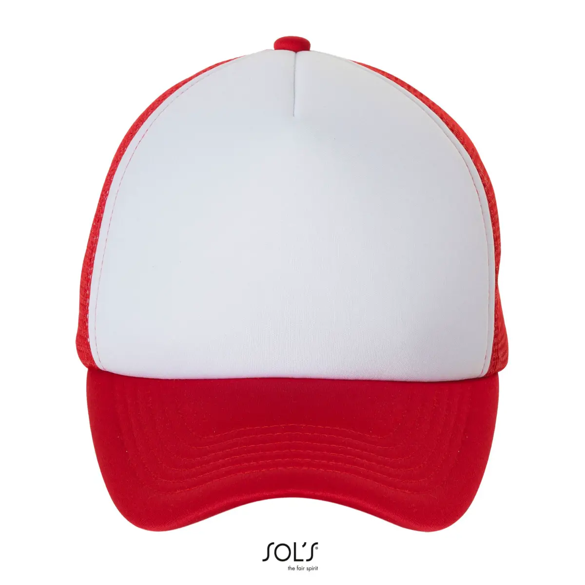 BUBBLE - blanco/rojo