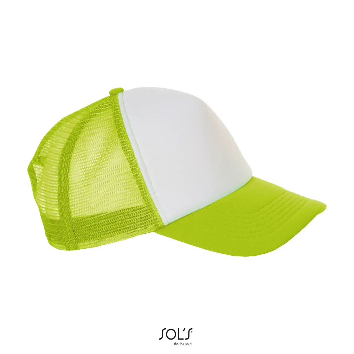 BUBBLE - white/green fluor