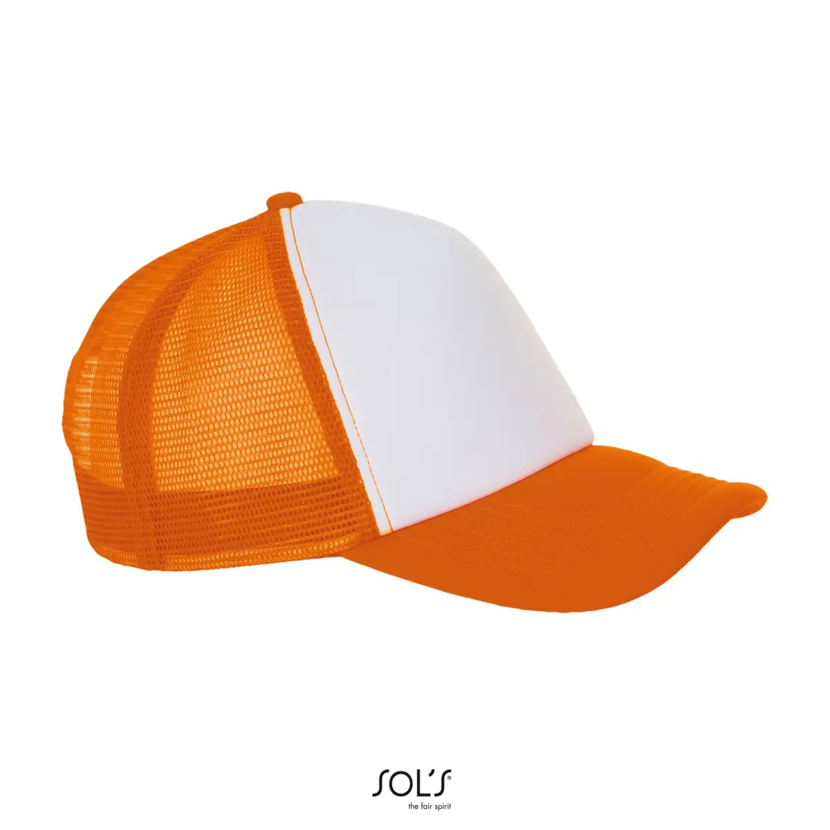 BUBBLE - blanco/naranja flúor