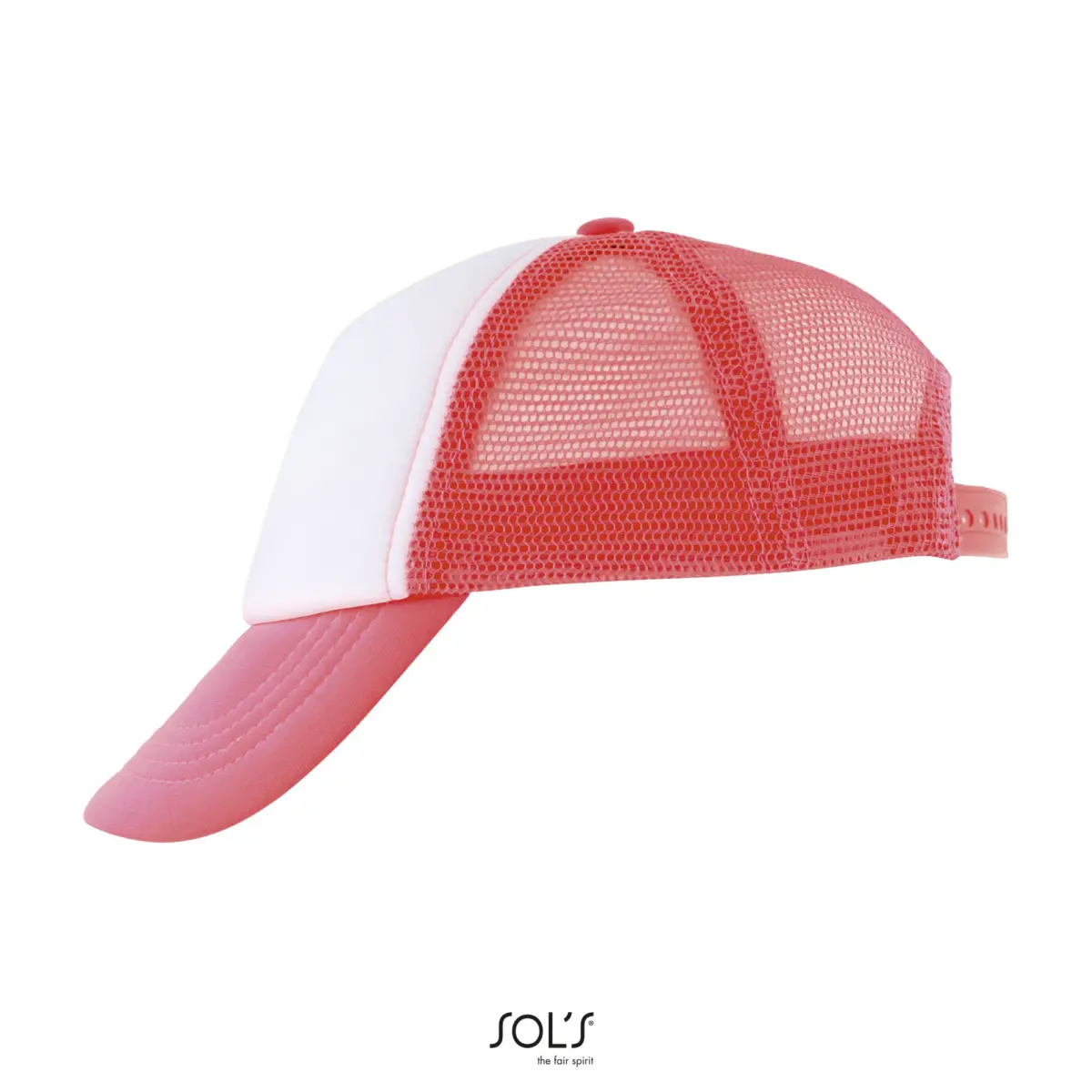 BUBBLE KIDS - blanco/rojo coral neĂłn