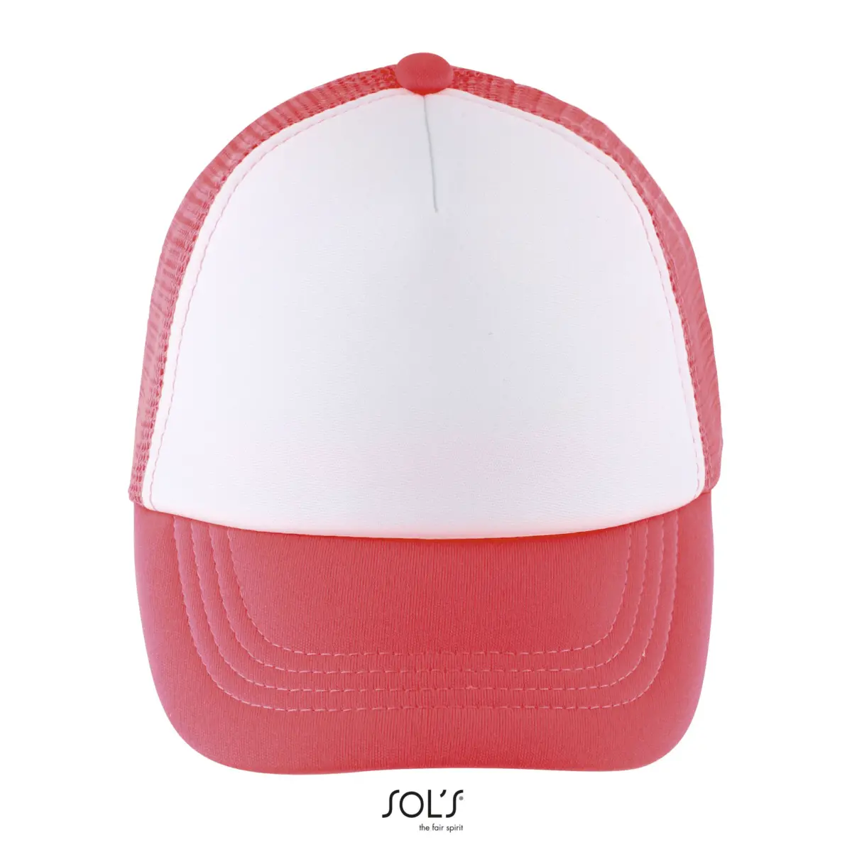 BUBBLE KIDS - blanco/rojo coral neĂłn